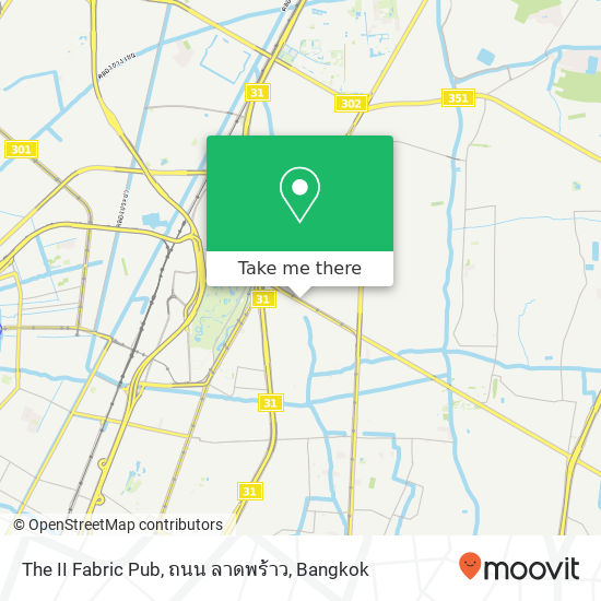 The II Fabric Pub, ถนน ลาดพร้าว map