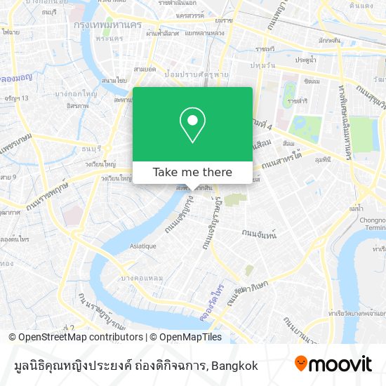 มูลนิธิคุณหญิงประยงค์ ถ่องดิกิจฉการ map