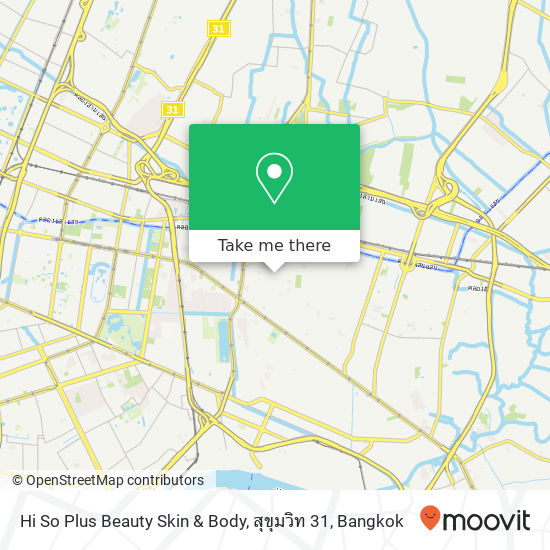 Hi So Plus Beauty Skin & Body, สุขุมวิท 31 map