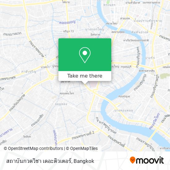 สถาบันกวดวิชา เดอะติวเตอร์ map