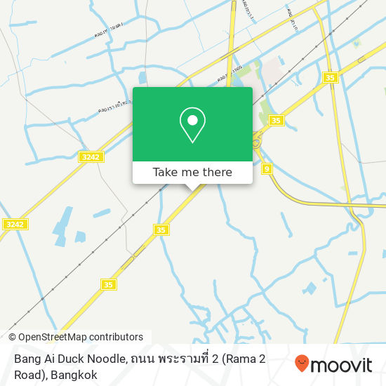 Bang Ai Duck Noodle, ถนน พระรามที่ 2 (Rama 2 Road) map