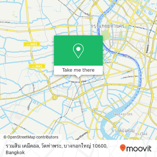 รวมสิน เคมีคอล, วัดท่าพระ, บางกอกใหญ่ 10600 map