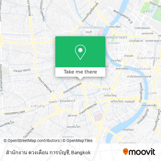 สำนักงาน ดวงเดือน การบัญชี map