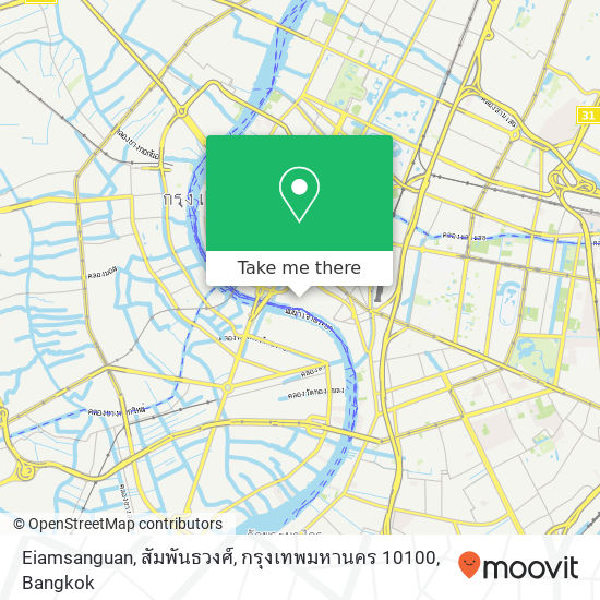 Eiamsanguan, สัมพันธวงศ์, กรุงเทพมหานคร 10100 map