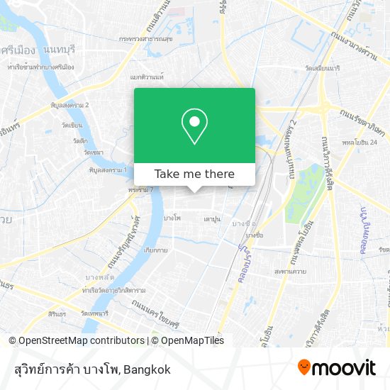 สุวิทย์การค้า บางโพ map