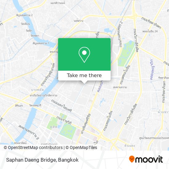 Saphan Daeng Bridge map