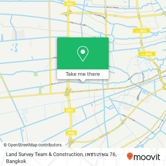 Land Survey Team & Construction, เพชรเกษม 76 map