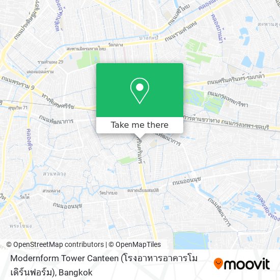 Modernform Tower Canteen (โรงอาหารอาคารโมเดิร์นฟอร์ม) map