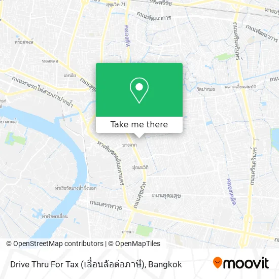 Drive Thru For Tax (เลื่อนล้อต่อภาษี) map