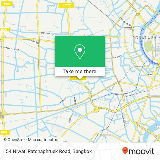 54 Niwat, Ratchaphruek Road map