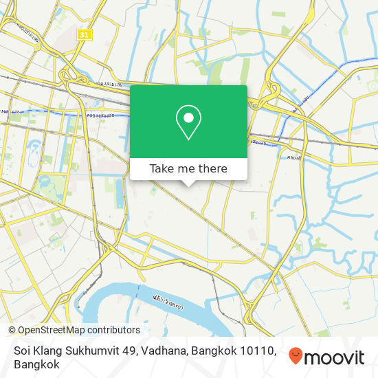 Soi Klang Sukhumvit 49, Vadhana, Bangkok 10110 map