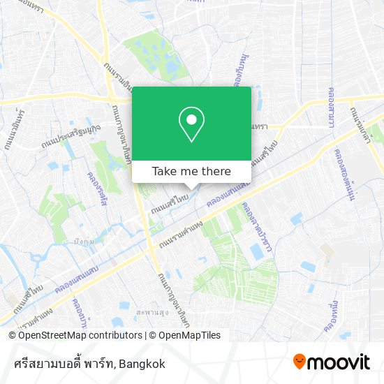 ศรีสยามบอดี้ พาร์ท map