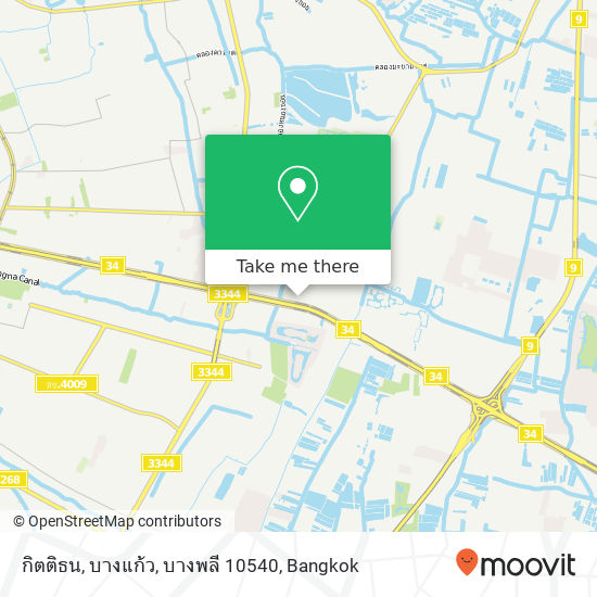 กิตติธน, บางแก้ว, บางพลี 10540 map