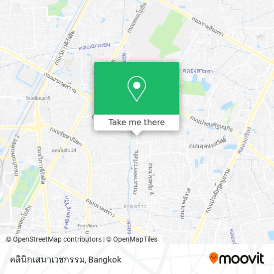 คลินิกเสนาเวชกรรม map