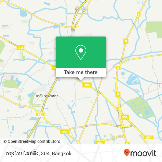 กรุงไทยไลท์ติ้ง, 304 map