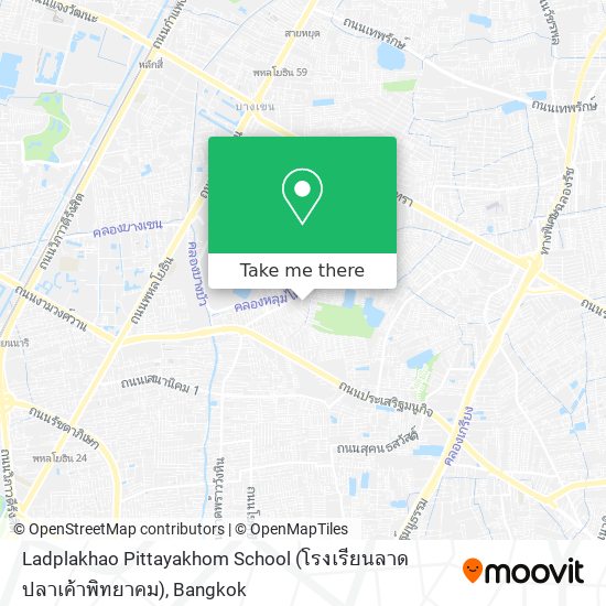 Ladplakhao Pittayakhom School (โรงเรียนลาดปลาเค้าพิทยาคม) map