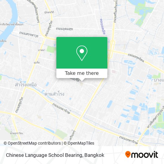 Chinese Language School Bearing map