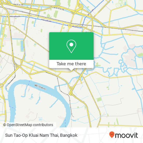 Sun Tao-Op Kluai Nam Thai map