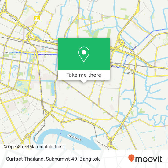 Surfset Thailand, Sukhumvit 49 map