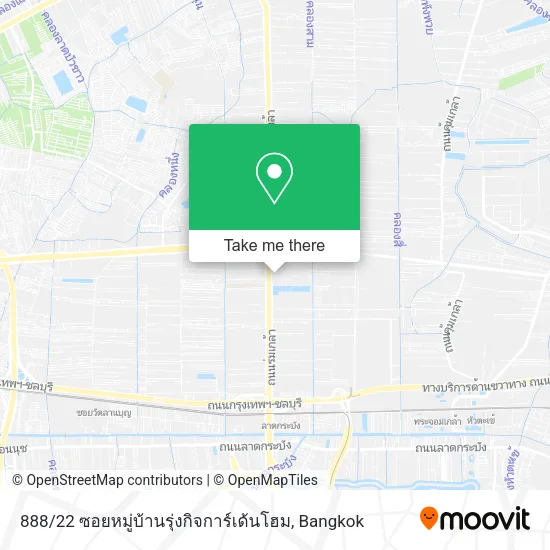 888 / 22 ซอยหมู่บ้านรุ่งกิจการ์เด้นโฮม map