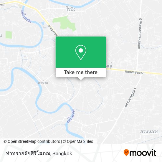 ท่าทรายชัยศิริโสภณ map