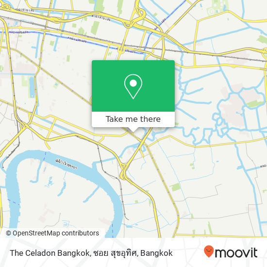 The Celadon Bangkok, ซอย สุขอุทิศ map