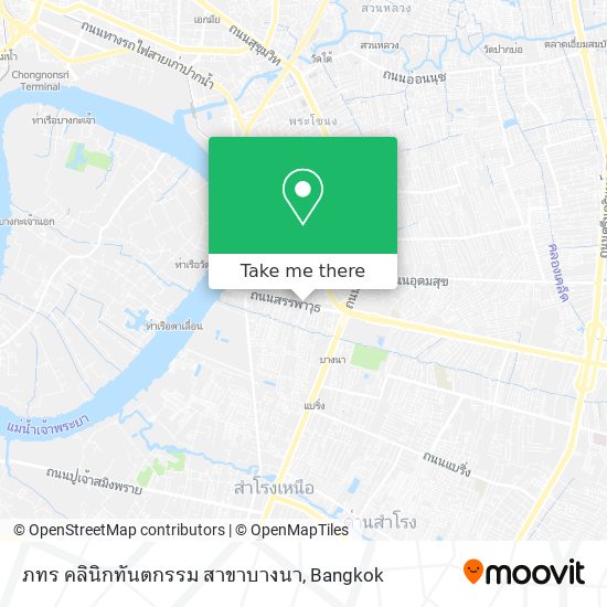 ภทร คลินิกทันตกรรม สาขาบางนา map