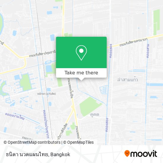 ธนิดา นวดแผนไทย map
