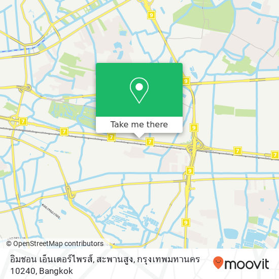 อิมชอน เอ็นเตอร์ไพรส์, สะพานสูง, กรุงเทพมหานคร 10240 map