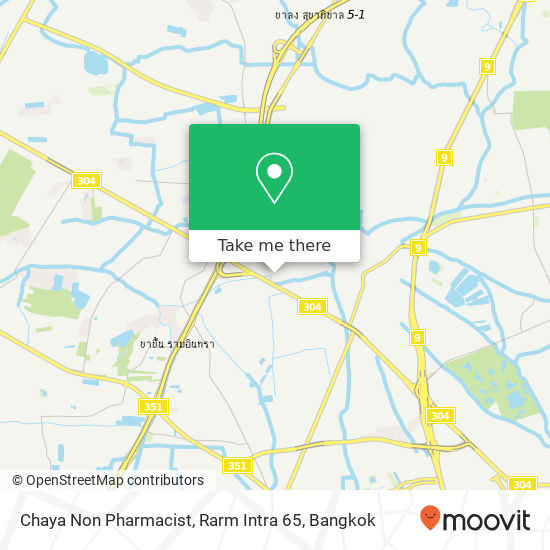 Chaya Non Pharmacist, Rarm Intra 65 map