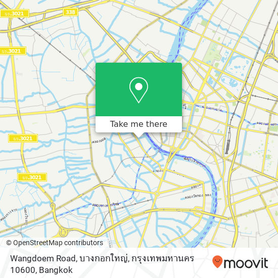 Wangdoem Road, บางกอกใหญ่, กรุงเทพมหานคร 10600 map