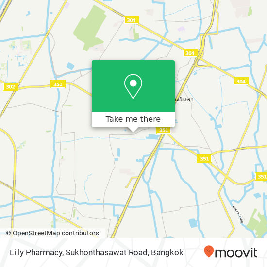 Lilly Pharmacy, Sukhonthasawat Road map