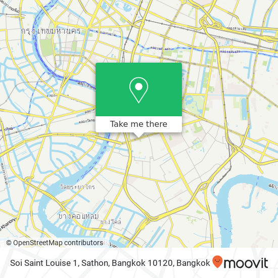 Soi Saint Louise 1, Sathon, Bangkok 10120 map