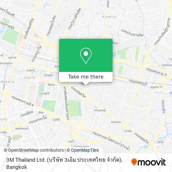 3M Thailand Ltd. (บริษัท 3เอ็ม ประเทศไทย จำกัด) map