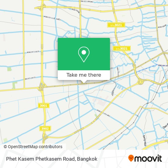 Phet Kasem Phetkasem Road map