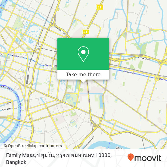 Family Mass, ปทุมวัน, กรุงเทพมหานคร 10330 map