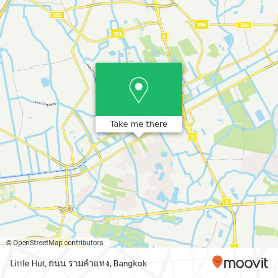 Little Hut, ถนน รามคำแหง map