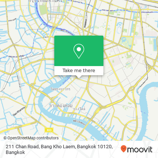 211 Chan Road, Bang Kho Laem, Bangkok 10120 map