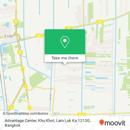 Advantage Center, Khu Khot, Lam Luk Ka 12130 map