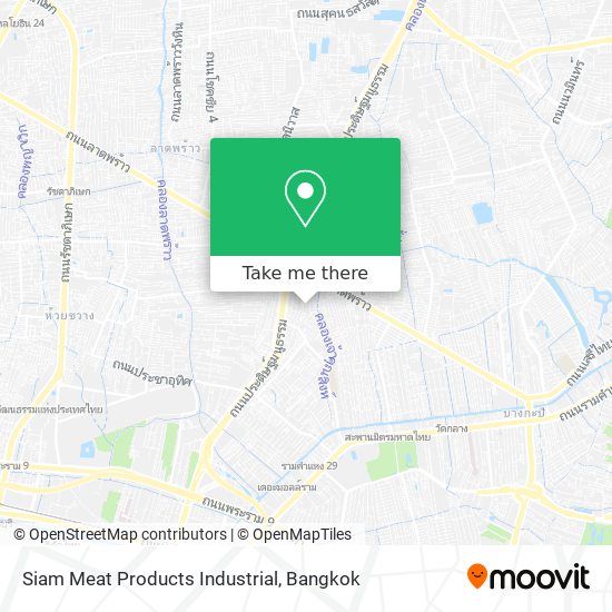 Siam Meat Products Industrial map