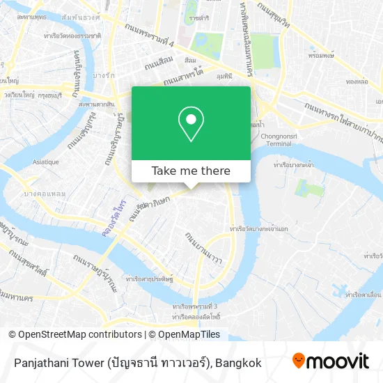 Panjathani Tower (ปัญจธานี ทาวเวอร์) map