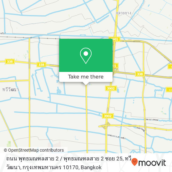 ถนน พุทธมณฑลสาย 2 / พุทธมณฑลสาย 2 ซอย 25, ทวีวัฒนา, กรุงเทพมหานคร 10170 map