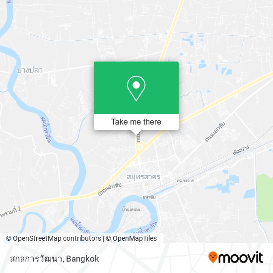 สกลการวัฒนา map