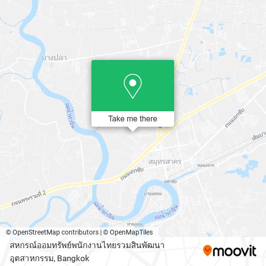 สหกรณ์ออมทรัพย์พนักงานไทยรวมสินพัฒนาอุตสาหกรรม map