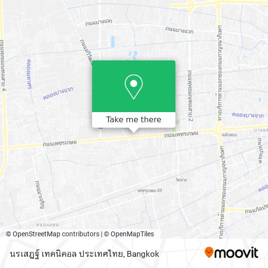 นรเสฏฐ์ เทคนิคอล ประเทศไทย map