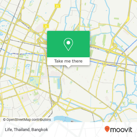 Life, Thailand map