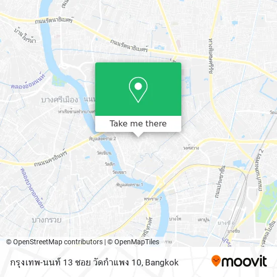 กรุงเทพ-นนท์ 13 ซอย วัดกำแพง 10 map
