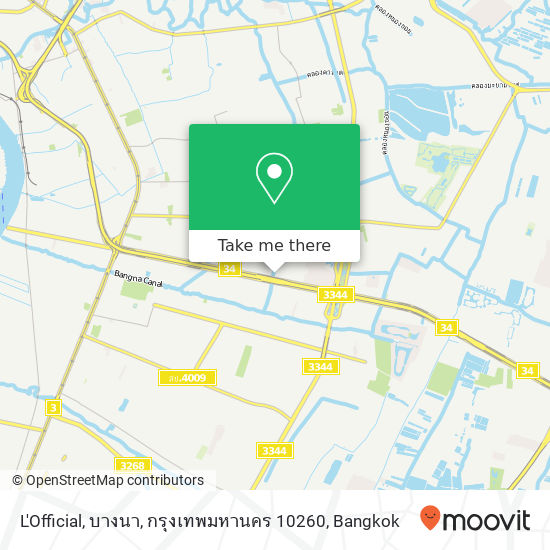 L'Official, บางนา, กรุงเทพมหานคร 10260 map