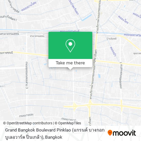 Grand Bangkok Boulevard Pinklao (แกรนด์ บางกอก บูเลอวาร์ด ปิ่นเกล้า) map