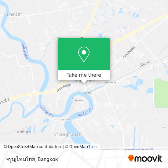 จรูญไหมไทย map